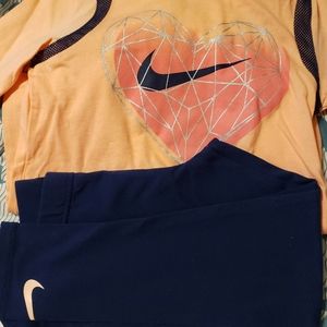 2 piece Nike set for girls